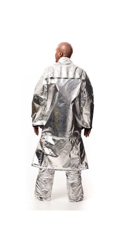 METAL-SAFE® ALPAN K Aluminised FR thermal lined 125cm coat
