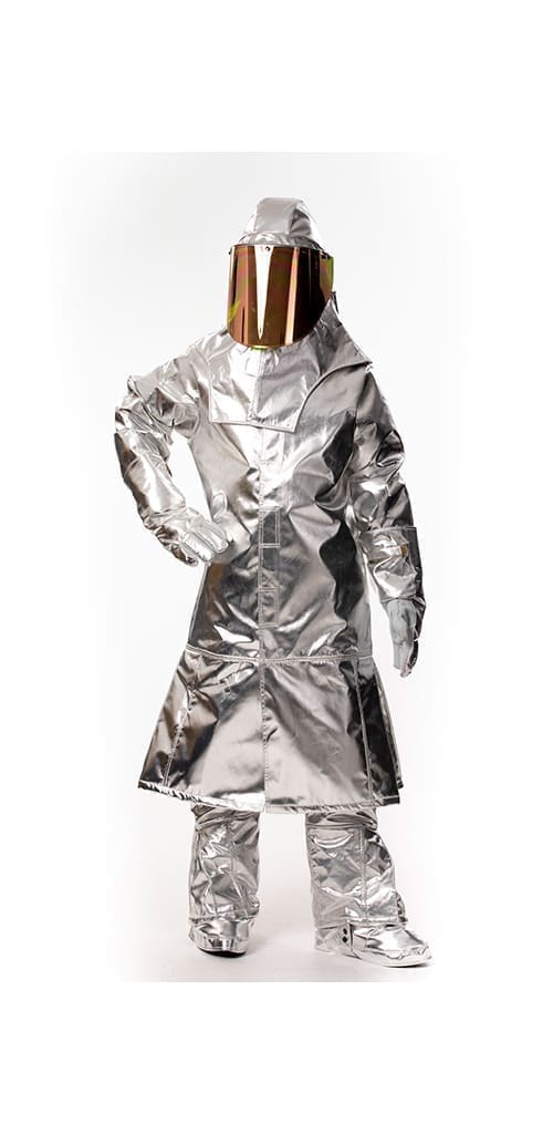 METAL-SAFE® ALPAN K Aluminised FR thermal lined 125cm coat